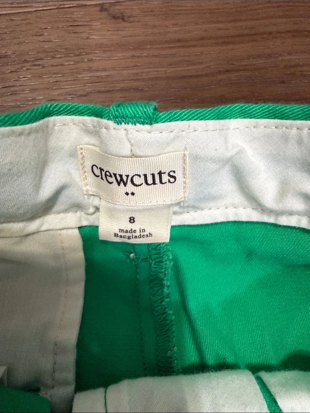 Ralph Lauren Black Polo with Bright Green Shorts by J crew